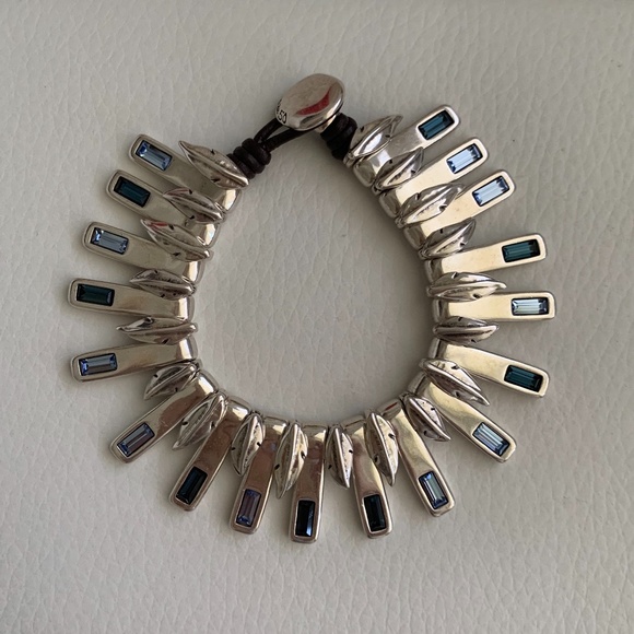 NWT! UNO de 50 Bracelet "Nightbird" PUL1892; 7". - Picture 2 of 14